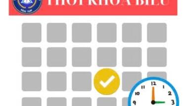 LỊCH HỌC TẬP CÁC LỚP TRUNG CẤP TỪ NGÀY 12/8/2024 ĐẾN 18/8/2024 - ĐIỀU CHỈNH