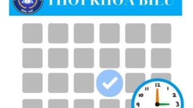 LỊCH HỌC TẬP CÁC LỚP TRUNG CẤP TỪ NGÀY 09/09/2024 ĐẾN 15/9/2024